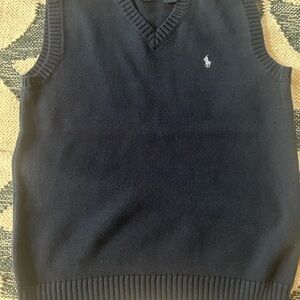 Ralph Lauren Navy Sweater Vest